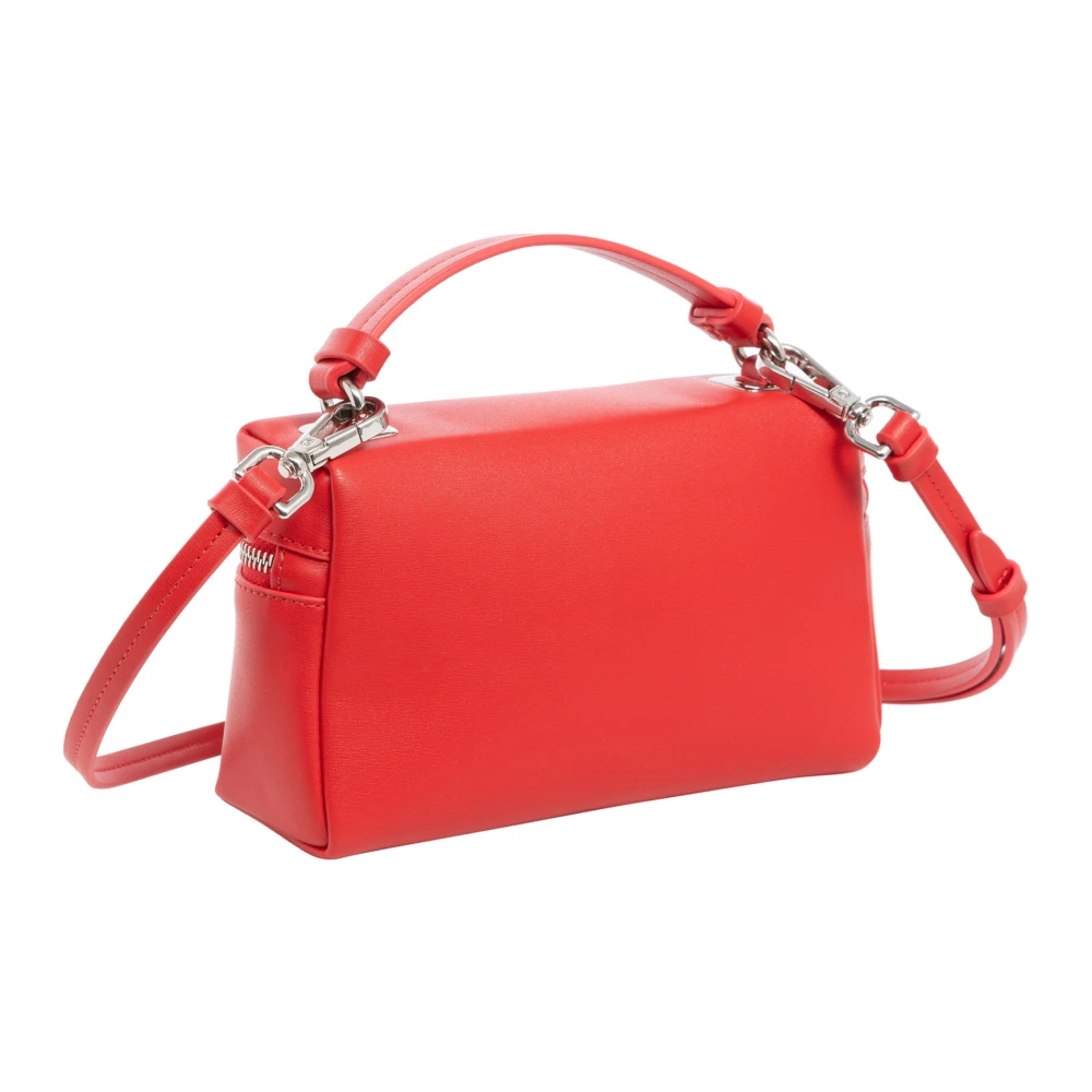 Armani Exchange Handtas met ritssluiting en logo Red Dames