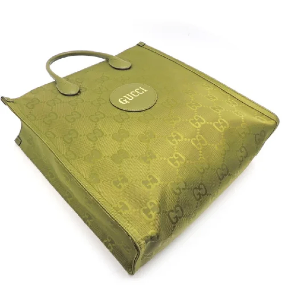 Gucci Vintage Pre-owned Fabric gucci-bags Green Dames