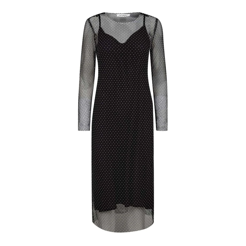 Co'couture Black Midi Dresses, Female, M, Maxi Dresses