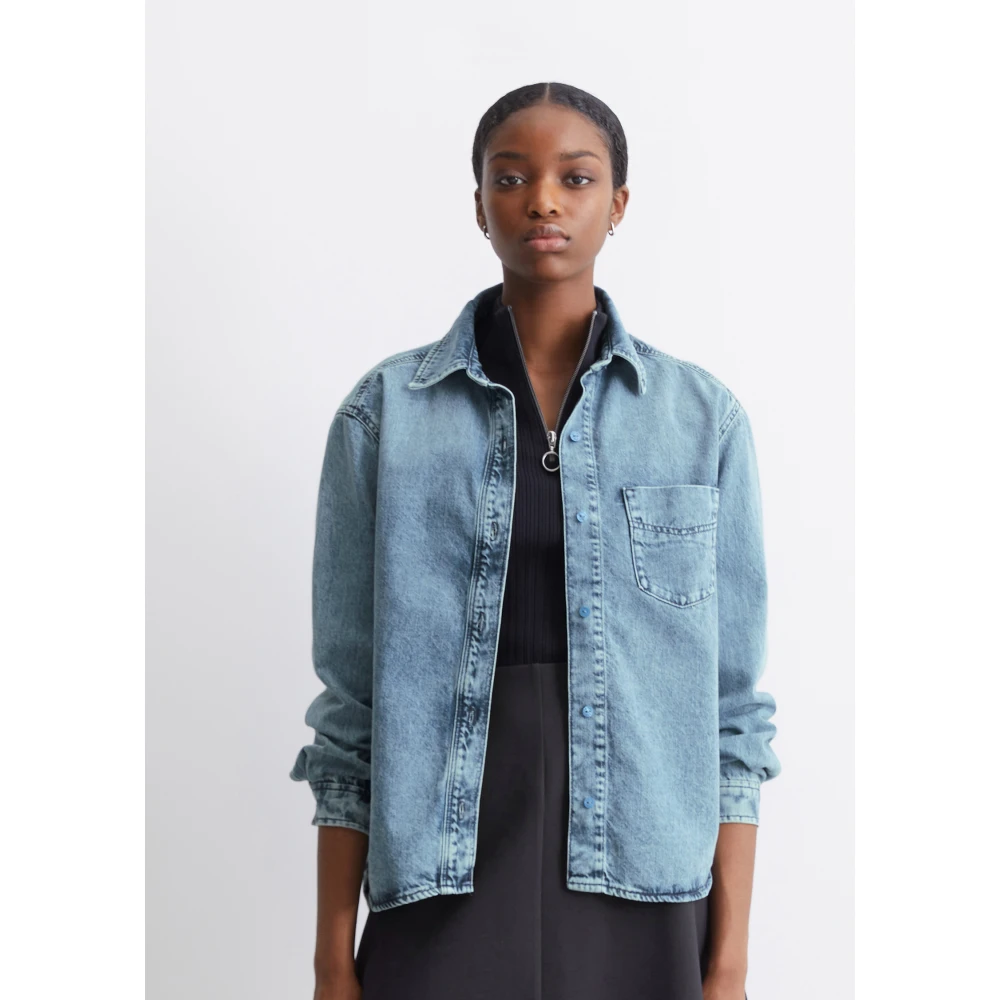 Marc O'Polo Jeans overshirt regular Blue Dames