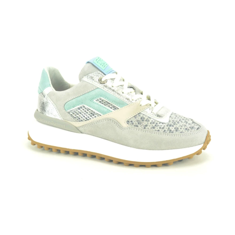 Floris van Bommel /Lichtblauwe Runner N DZ Sneakers Dames Schoenen Veelkleurig Multicolor