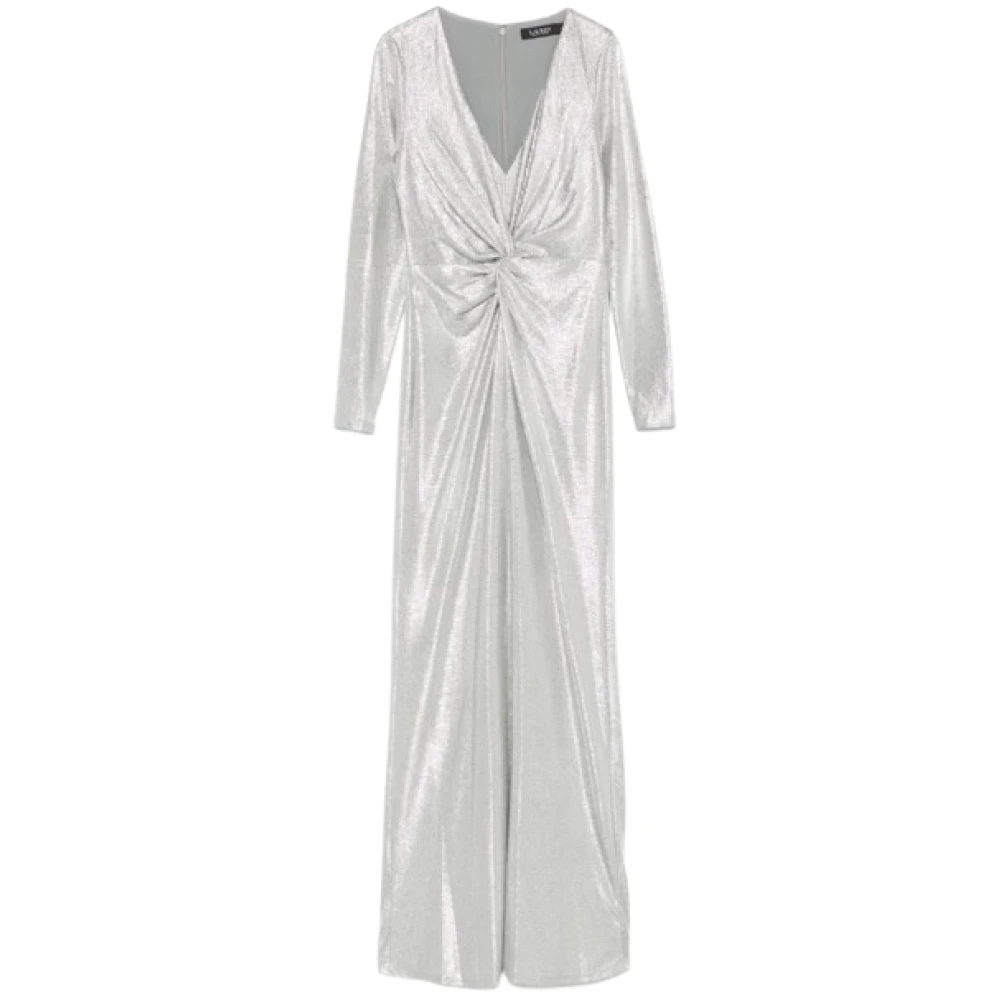 Ralph Lauren Nadira Avondjurk Gray Dames