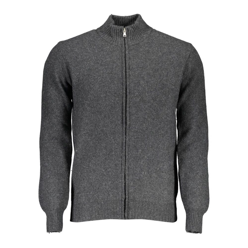 North Sails Men's Gray Long Sleeve Zip Cardigan
