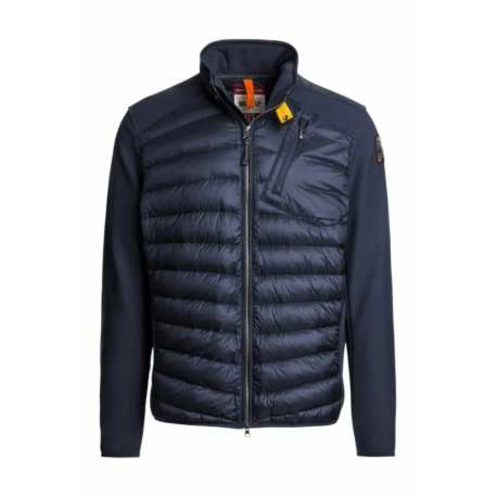 Parajumpers Men's Blue Navy Hybrid Down Jacket Jayden