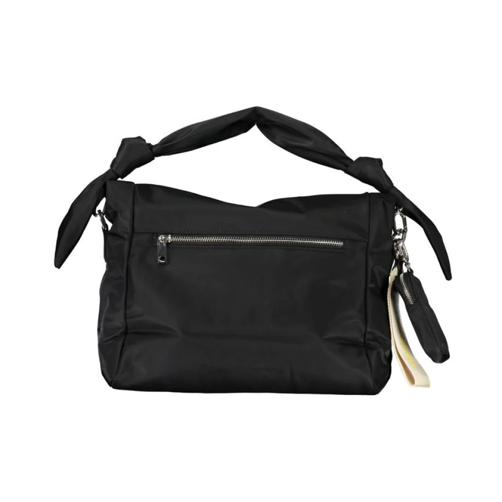 Desigual Zwarte Polyester Handtas met Verstelbare Schouderband Black Dames