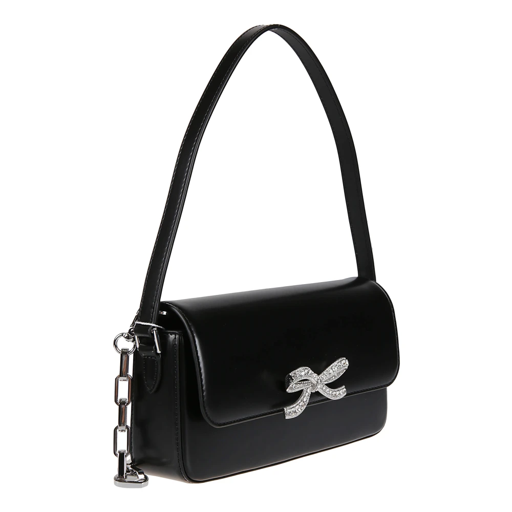 Self Portrait Stijlvolle Baguette Bag voor Fashionistas Black Dames