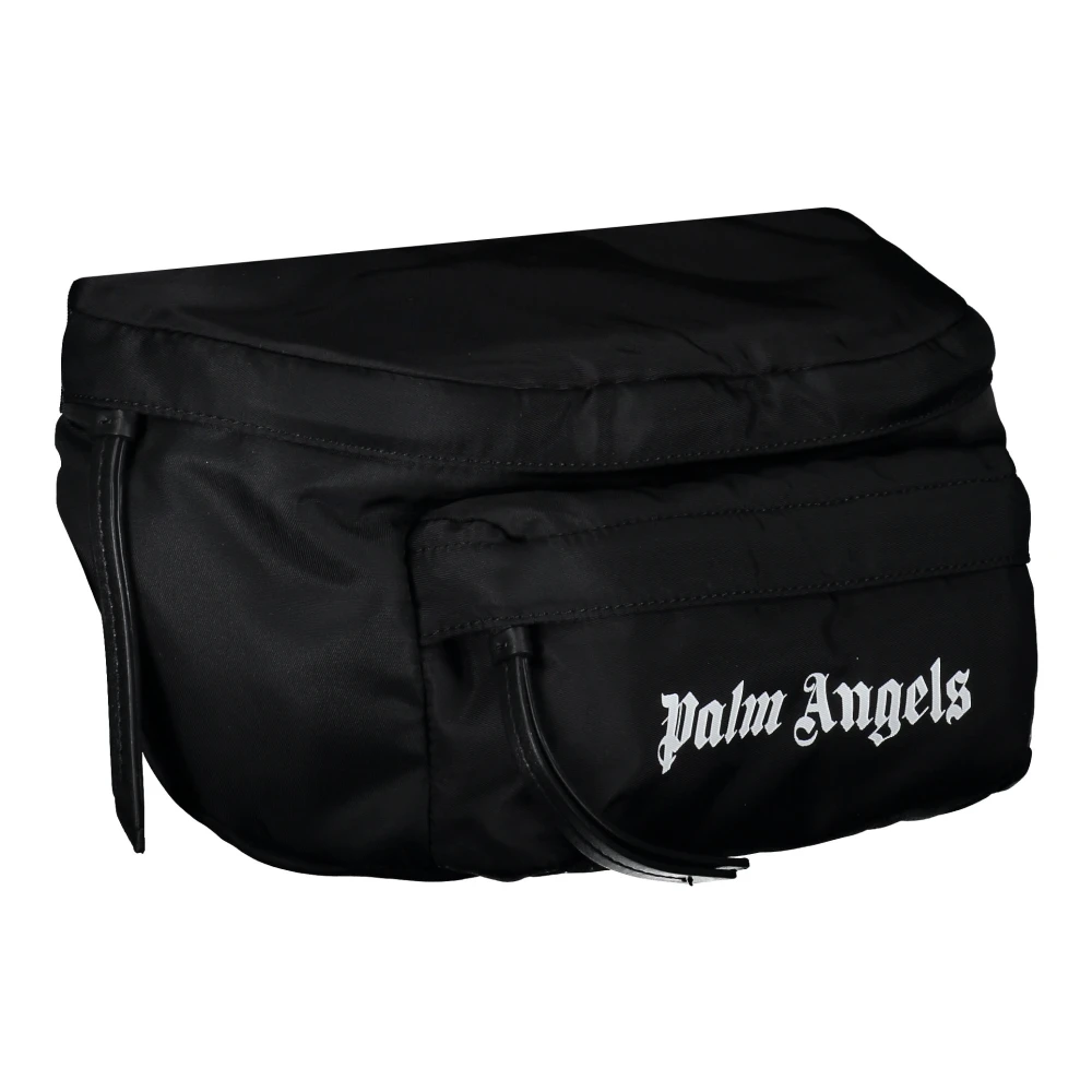 Palm Angels Nylon Heuptas met Ritssluiting Black Heren