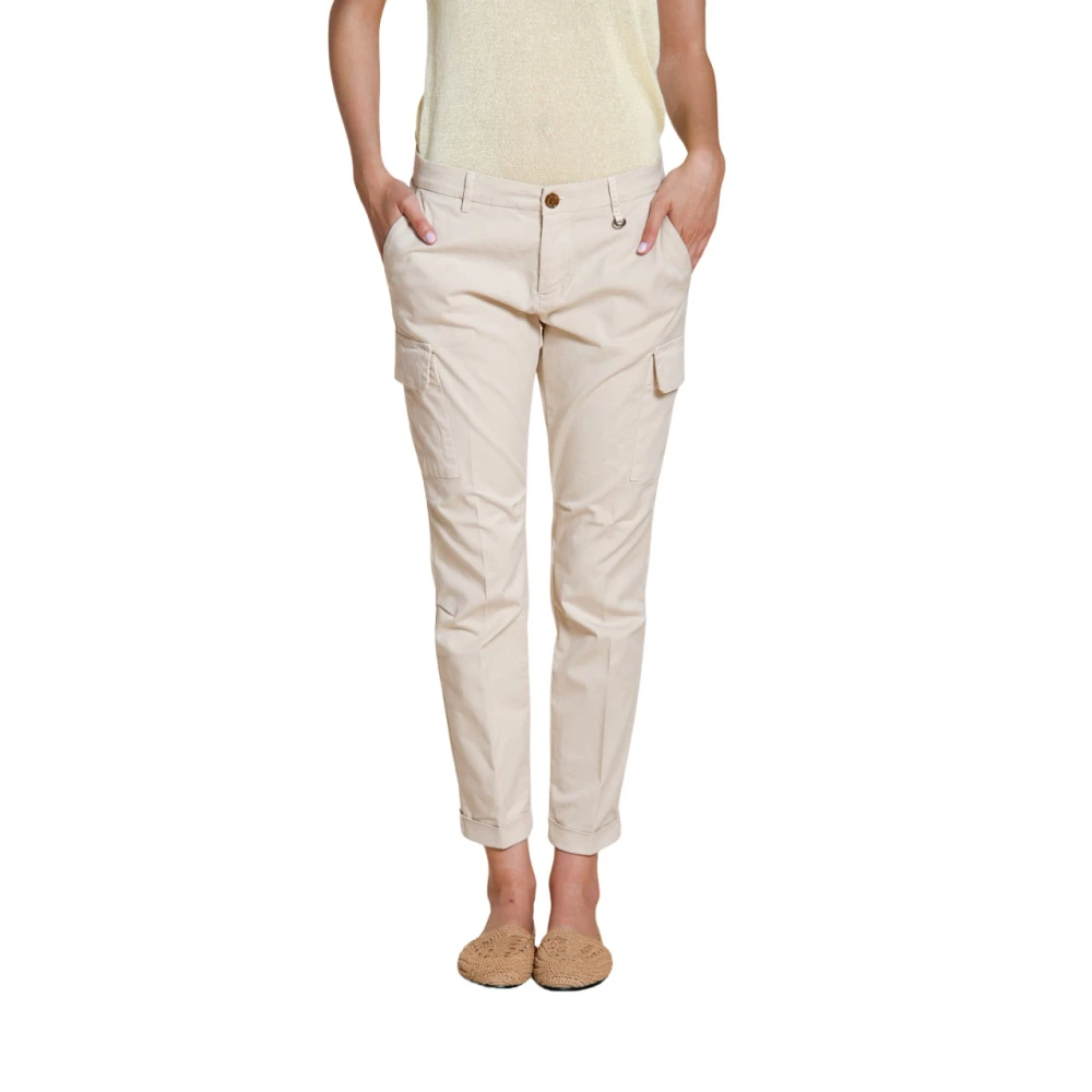 Mason's Donna Beige Pantaloni, L, New,