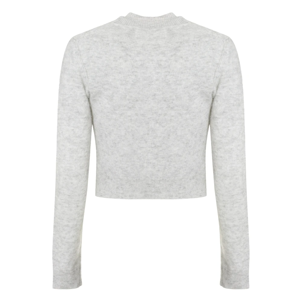 Isabel Marant Étoile Geribbelde gebreide wolmix cardigan Gray Dames