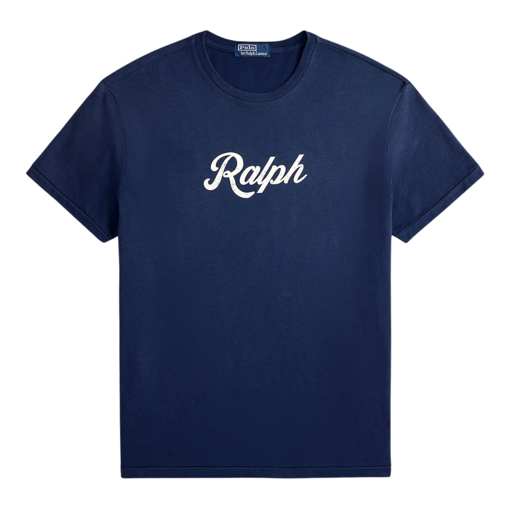 Ralph Lauren Men's Blue The Ralph Logo T-Shirt - T-Shirts - L - Tops