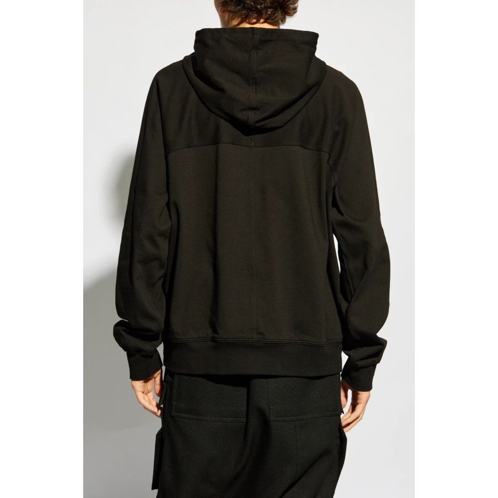 Rick Owens Windbreak Hoodie Black Heren