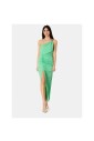 robe-elegante-vert-une-epaule