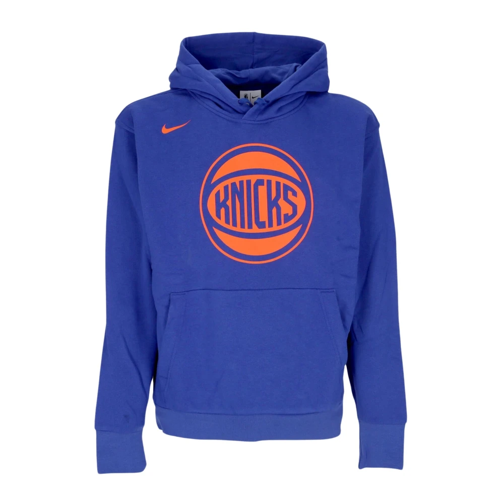 Nike NBA Essentials Fleece Hoodie Blue Heren