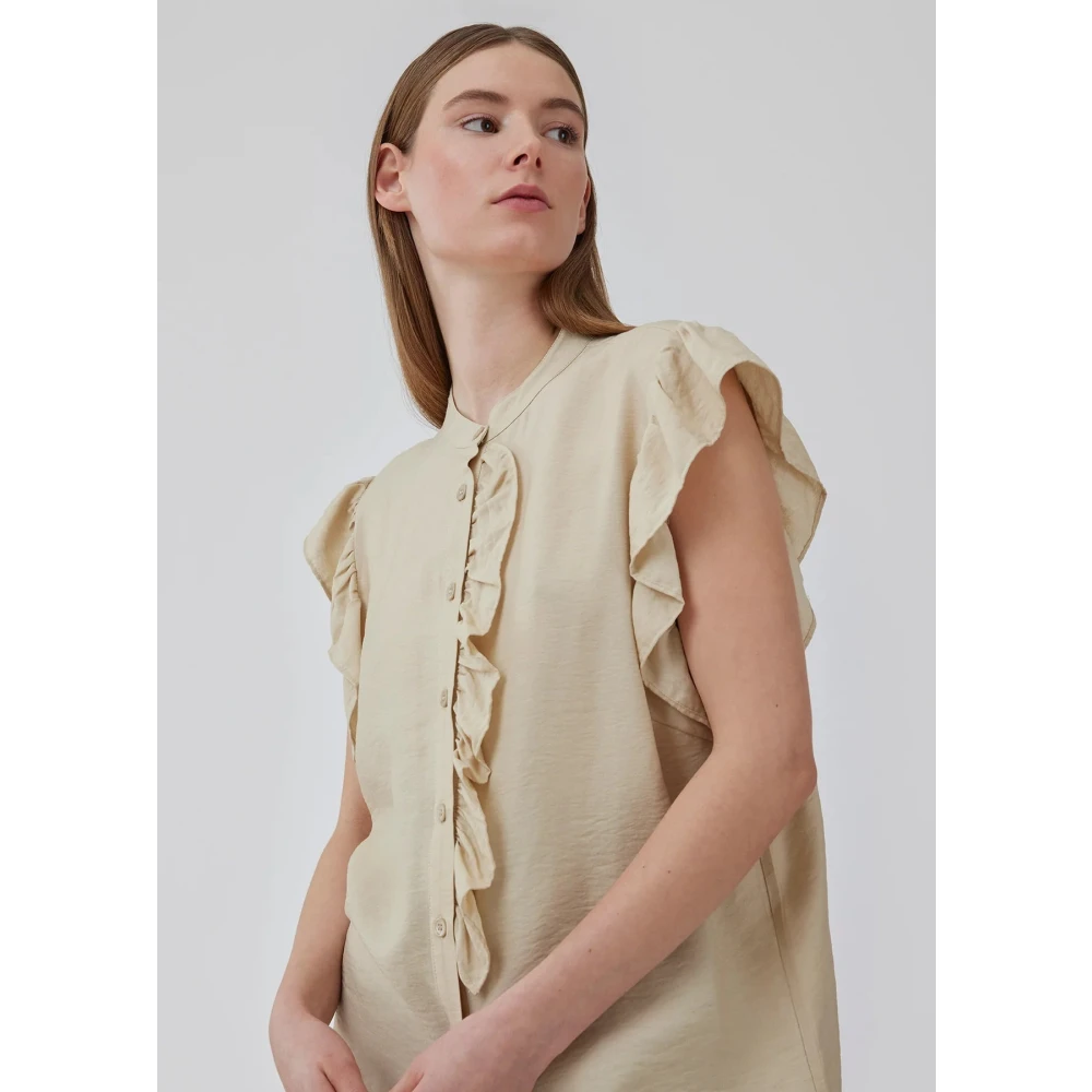Modström HolidayMD Top Beige Dames