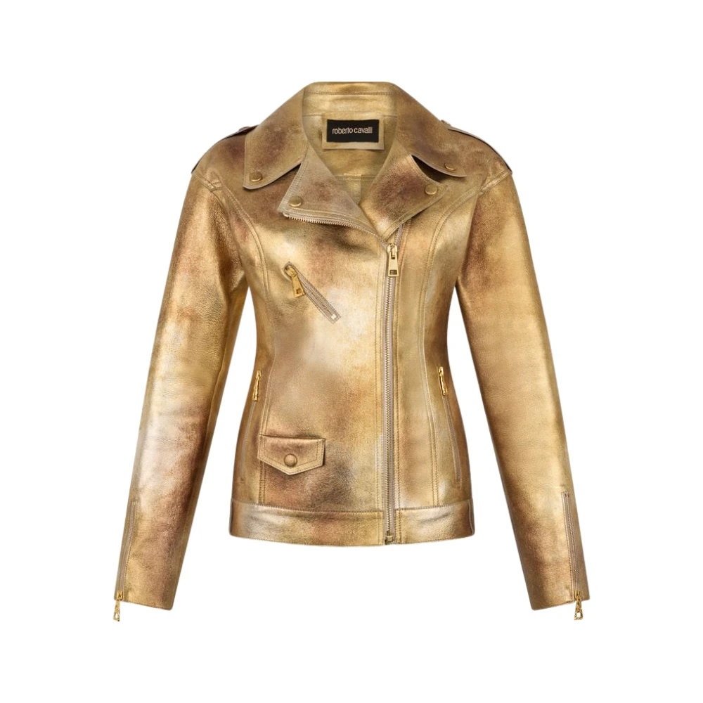 Roberto Cavalli Donna Giallo Giacche, S, New,