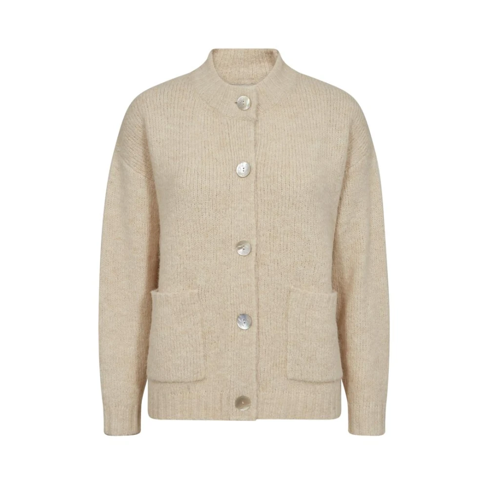 Freequent Stijlvolle Moonbeam Vest Beige Dames