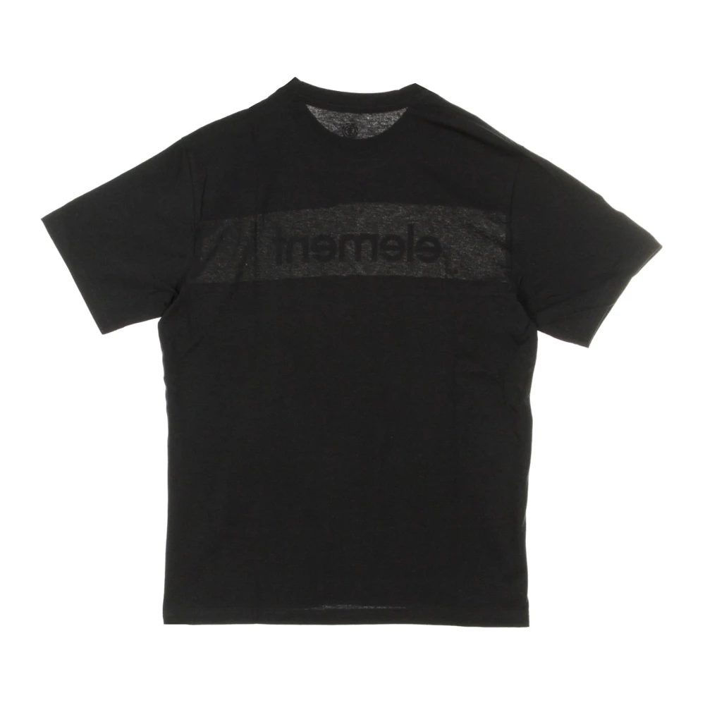 Element Zwarte vlag T-shirt voor mannen Black Heren