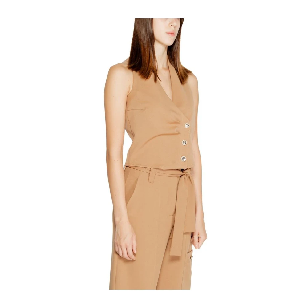 RINASCIMENTO Beige Vest Beige Dames
