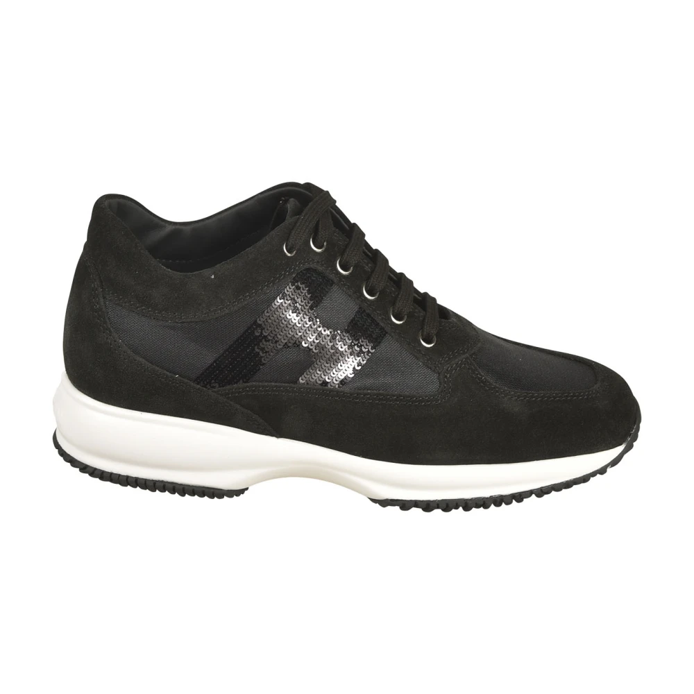 Hogan Interactive Sneaker Dames Schoenen Zwart