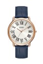 montre-analogique-en-cuir-bleu