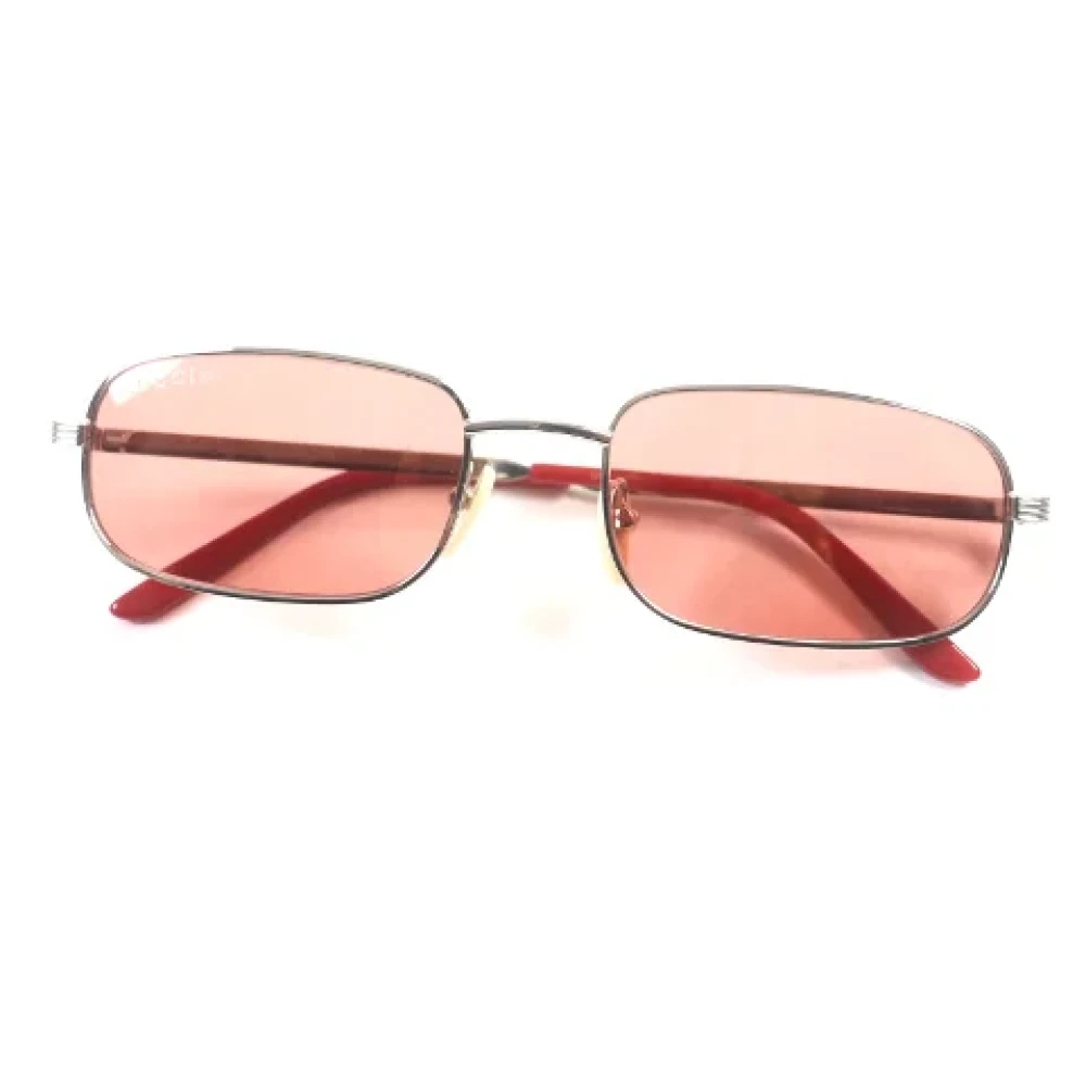 Gucci Vintage Pre-owned Fabric sunglasses Gray Dames