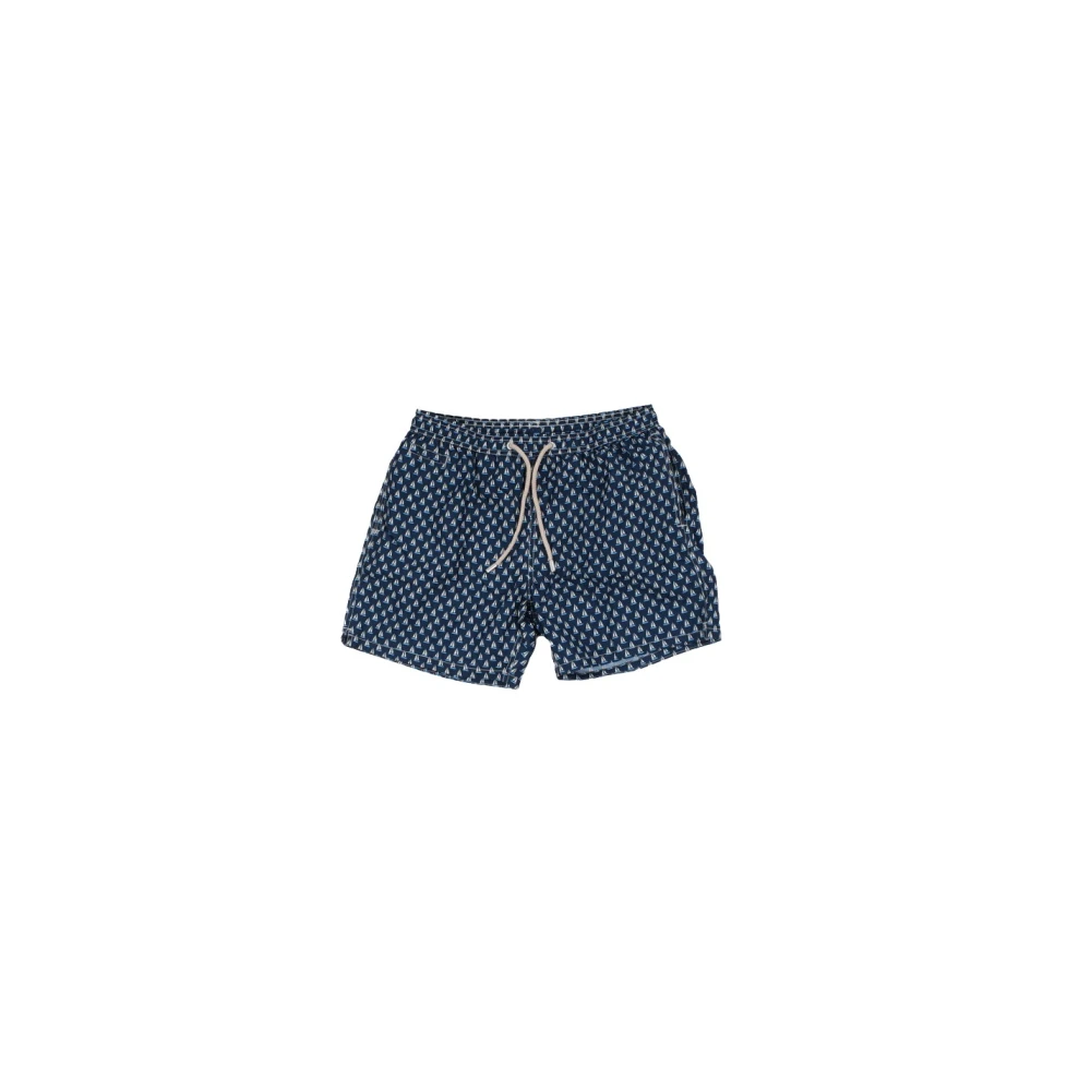 Saint Barth Men's Blue Sea Clothing - Beachwear - L - Swimwear