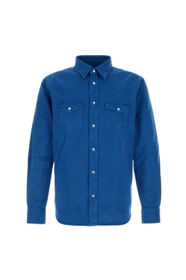 Peach Twill Western Shirt