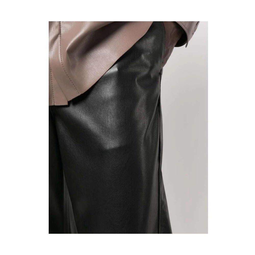Nanushka Zwarte Trekkoordbroek Mode Black Heren
