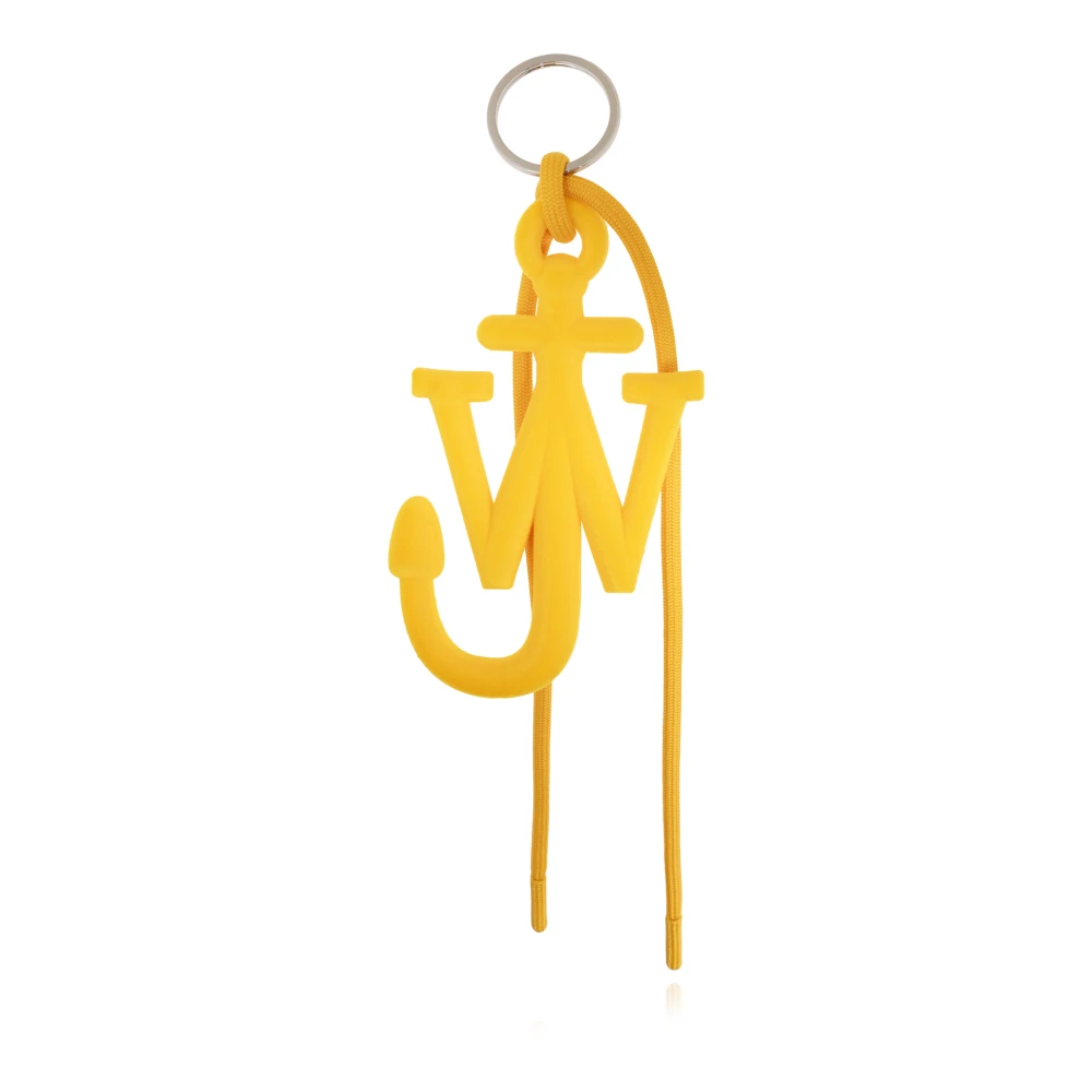 JW Anderson Sleutelhanger met logo Yellow Unisex