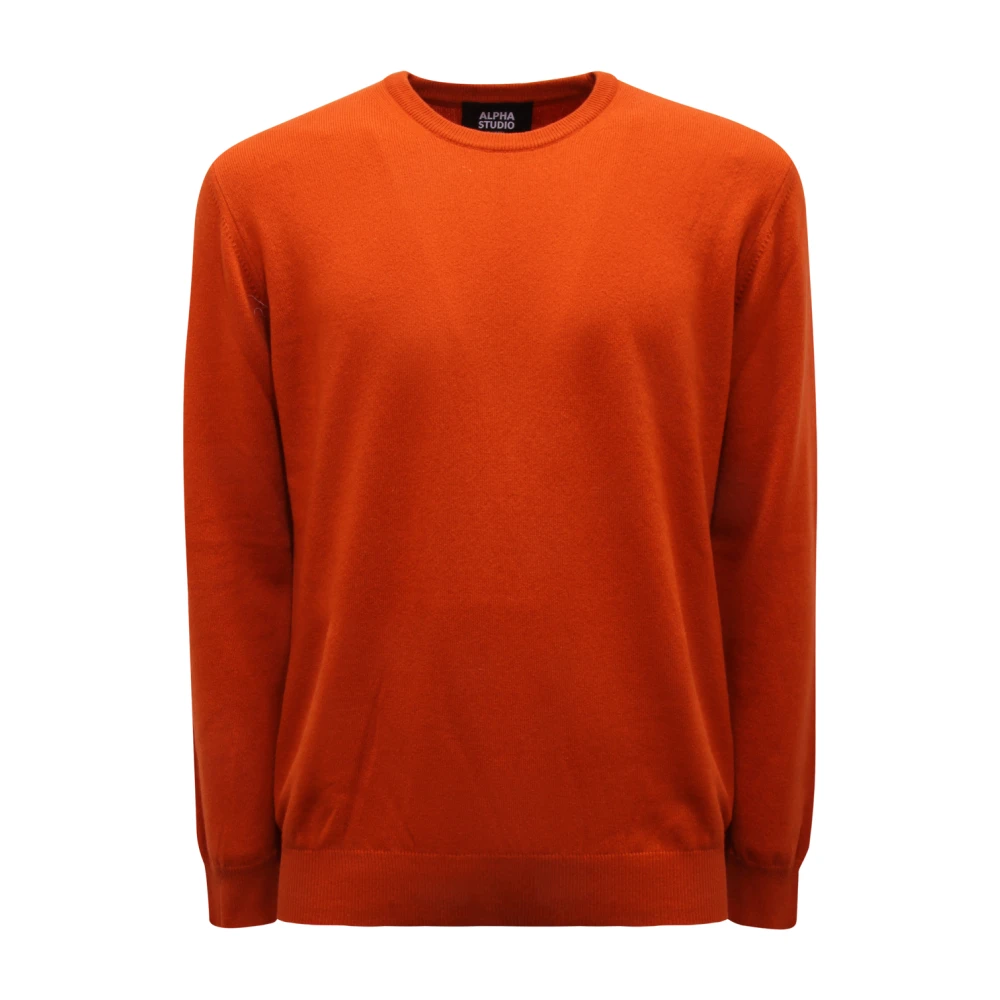 Alpha Studio Uomo Arancione Maglie, L, New,