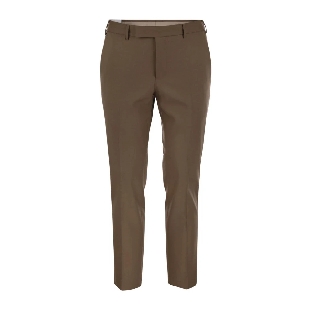 Pt Torino Uomo Marrone Dieci Trousers