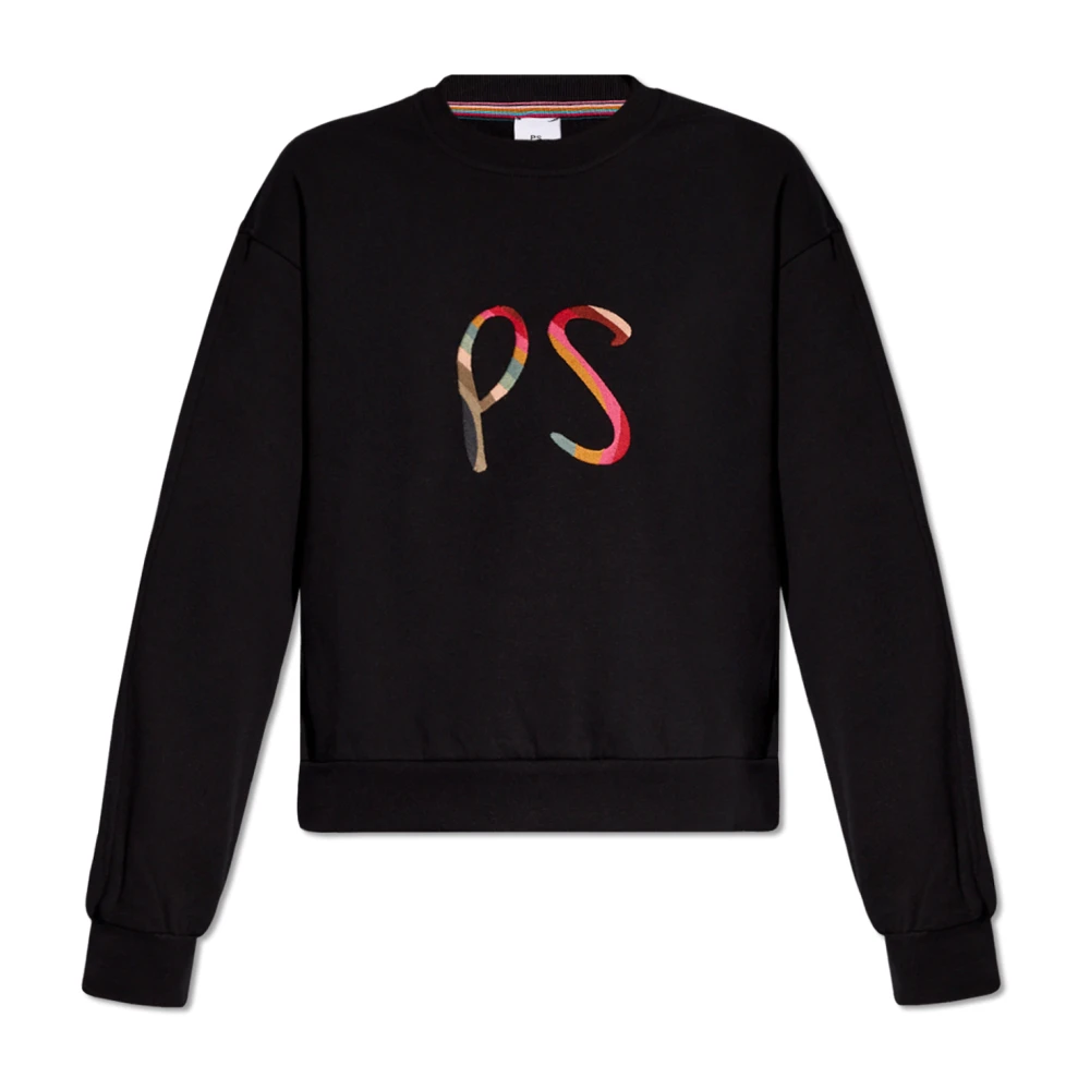 PS By Paul Smith Sweatshirt met logo Black Dames