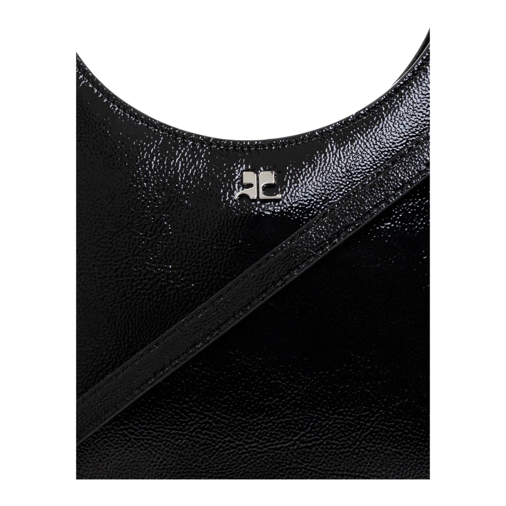 Courrèges Schoudertas Black Dames