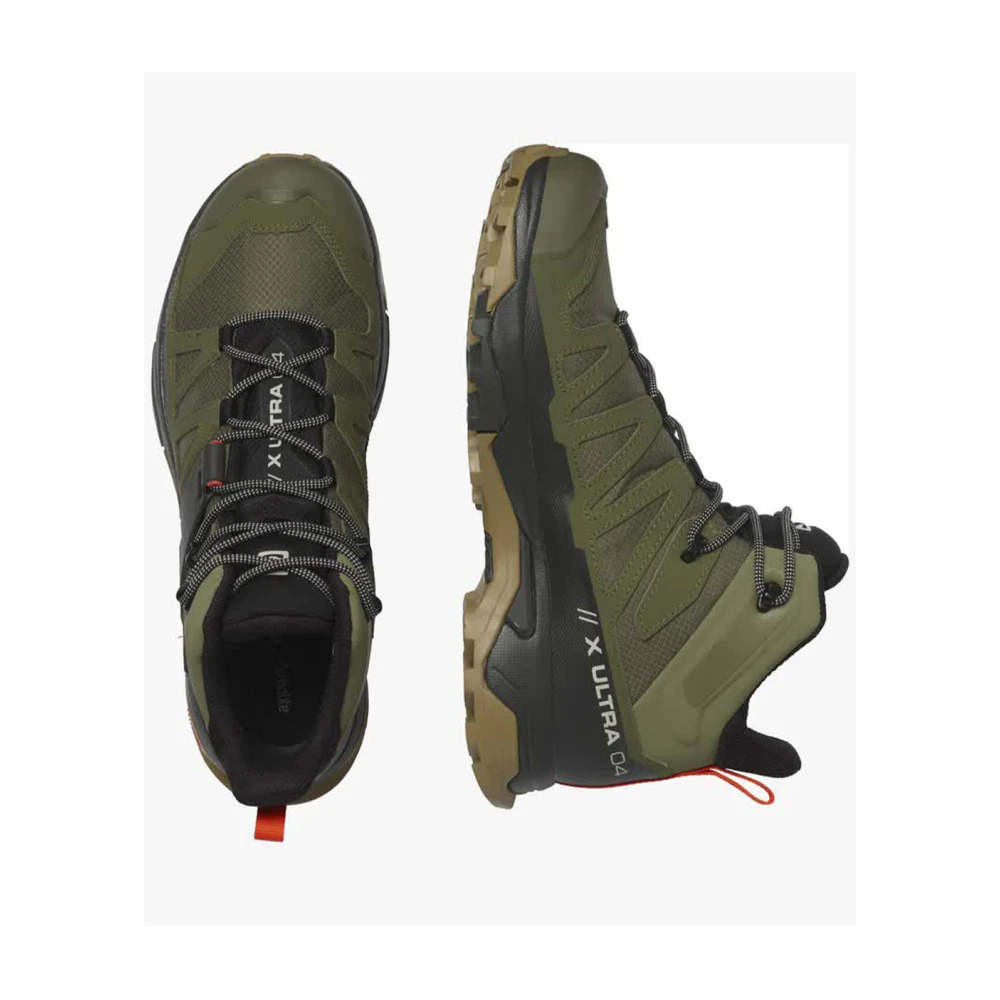 Salomon X Ultra 4 MID GTX Wandelschoenen Green Heren