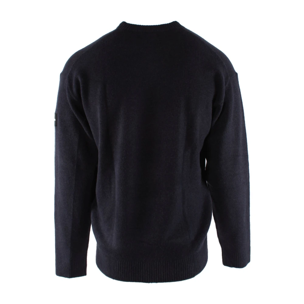 Calvin Klein Heren Trui Jas in Acrylmix Blue Heren