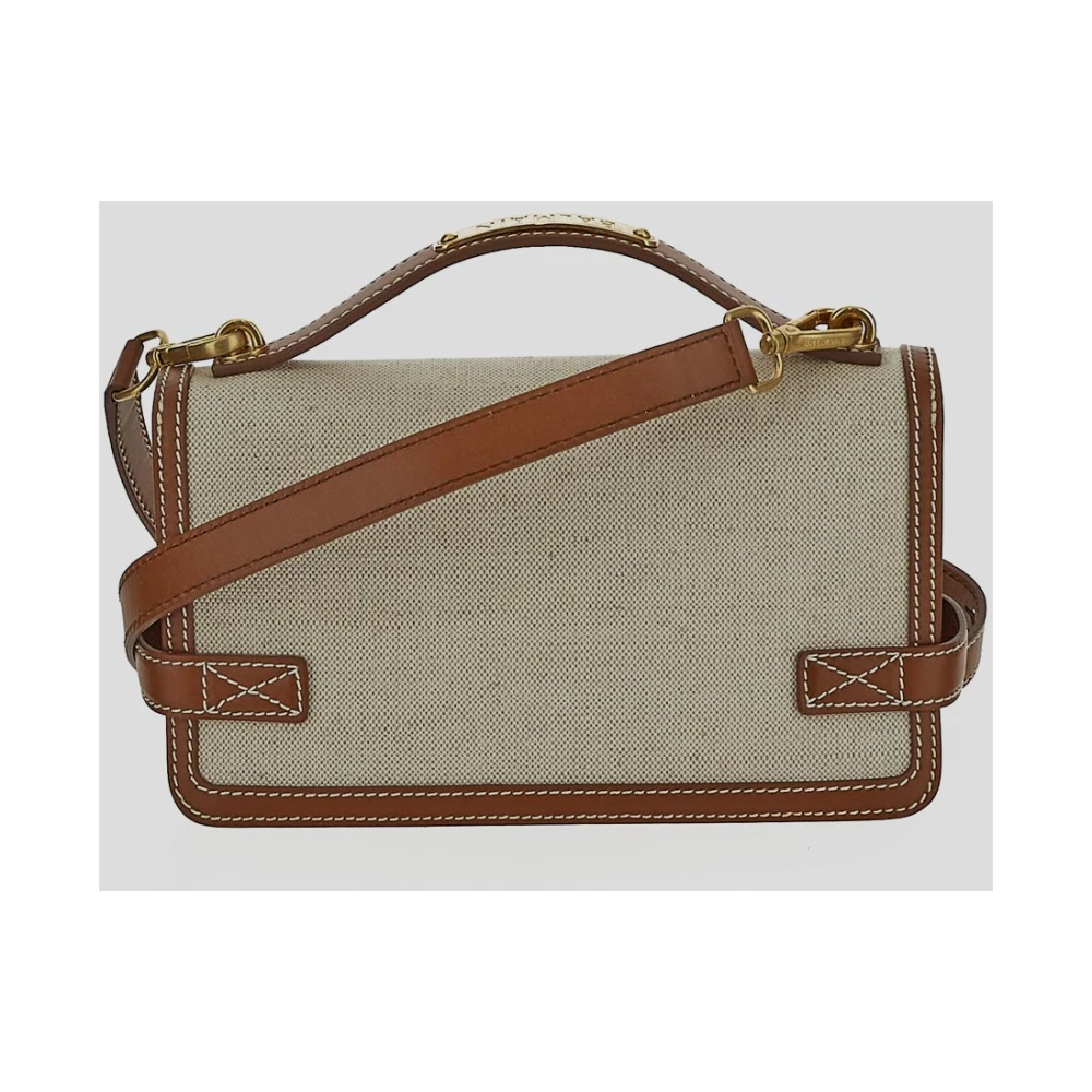 Balmain Canvas Buzz Tas Brown Dames