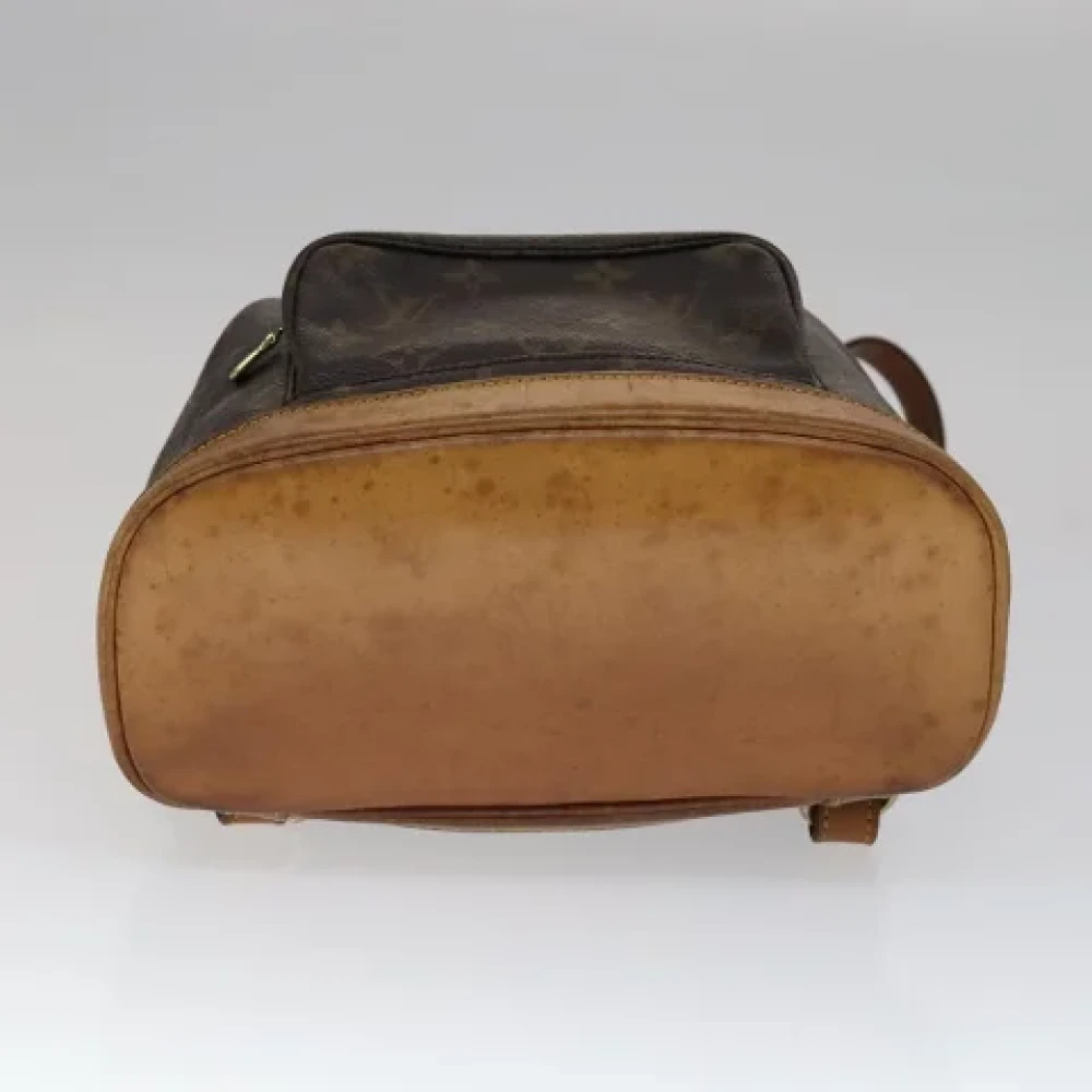 Louis Vuitton Vintage Pre-owned Canvas backpacks Brown Dames