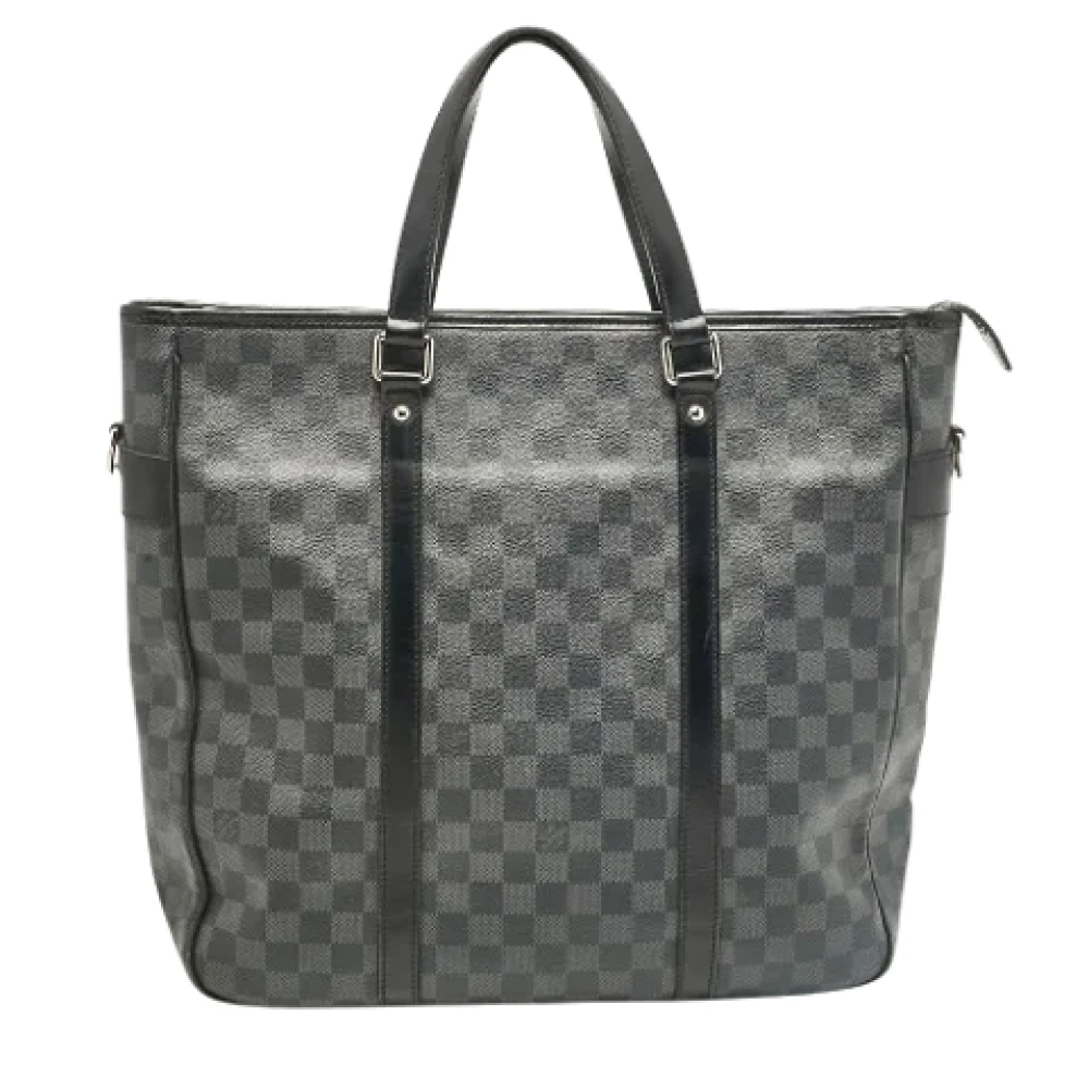Louis Vuitton Vintage Pre-owned Leather totes Black Dames