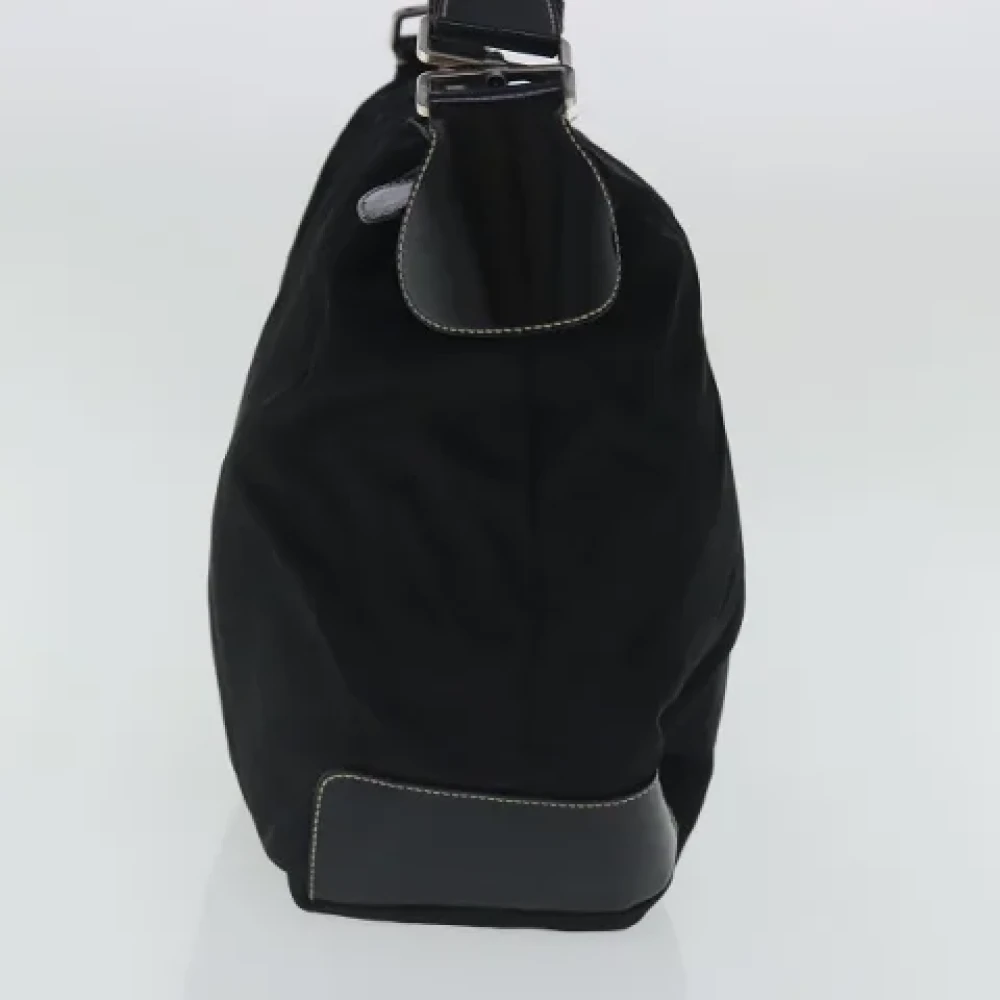 Prada Vintage Pre-owned Nylon prada-bags Black Dames
