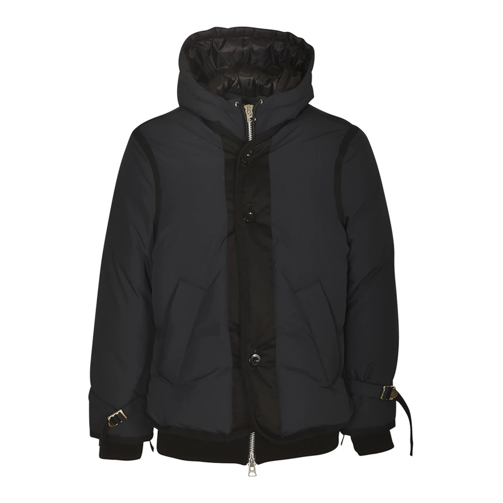 Sacai Zwarte Jassen voor Vrouwen Black Heren