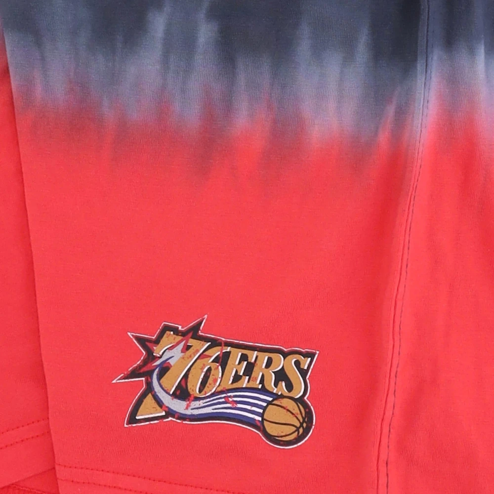 Mitchell & Ness NBA Tie Dye Shorts Philadelphia 76ers Multicolor Heren