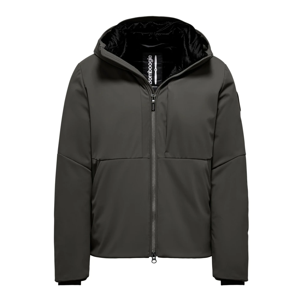 BomBoogie Winter Gewatteerde Jas met PrimaLoft Vulling Gray Heren