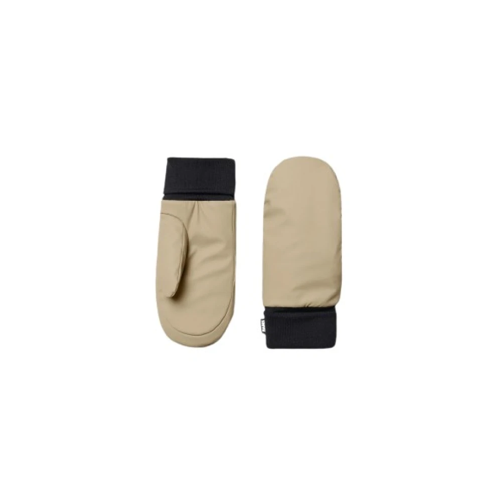 Rains Alta Puffer Wanten Beige Unisex