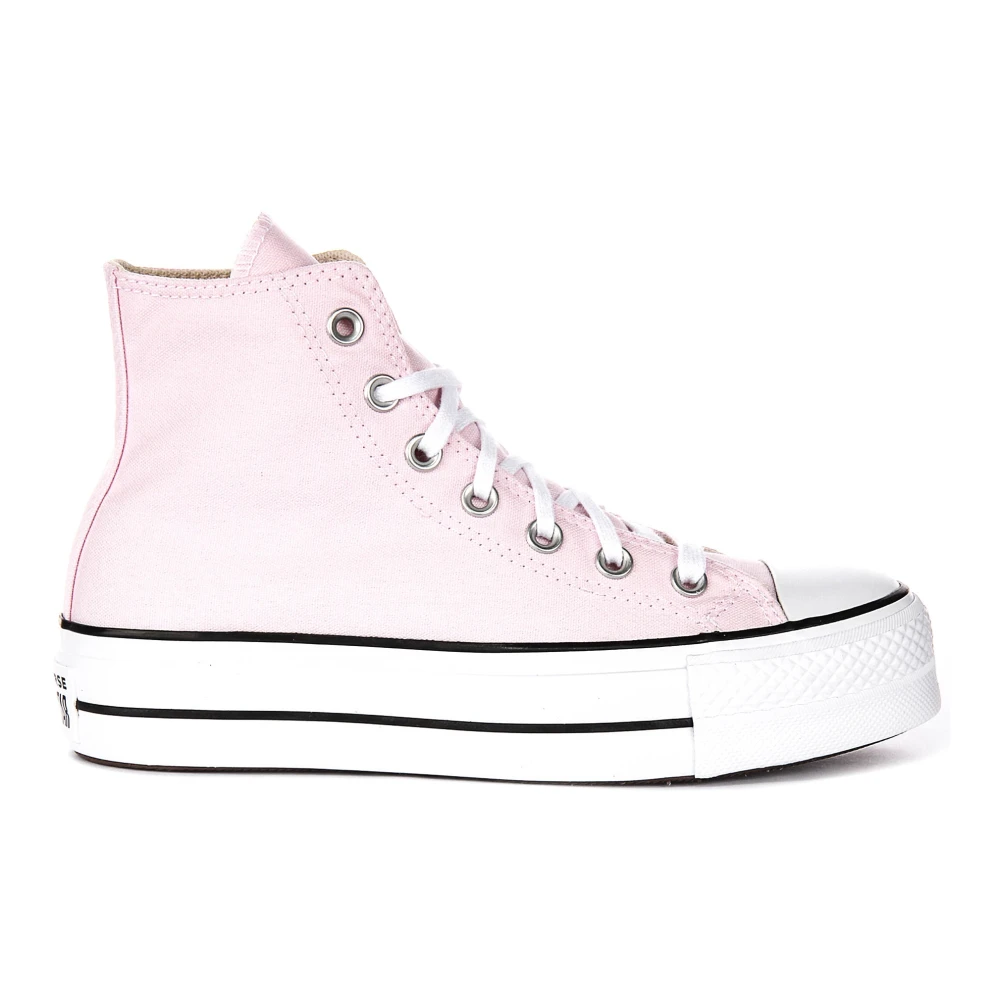 Converse Women's Pink Sneakers, 8 Uk, Textile Trainers For