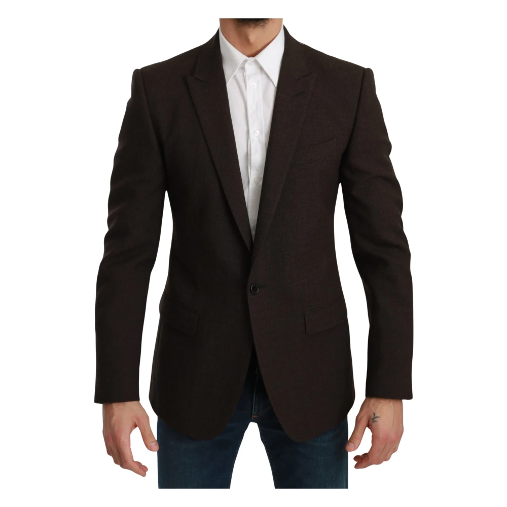 Dolce & Gabbana Men's Brown Martini Blazer