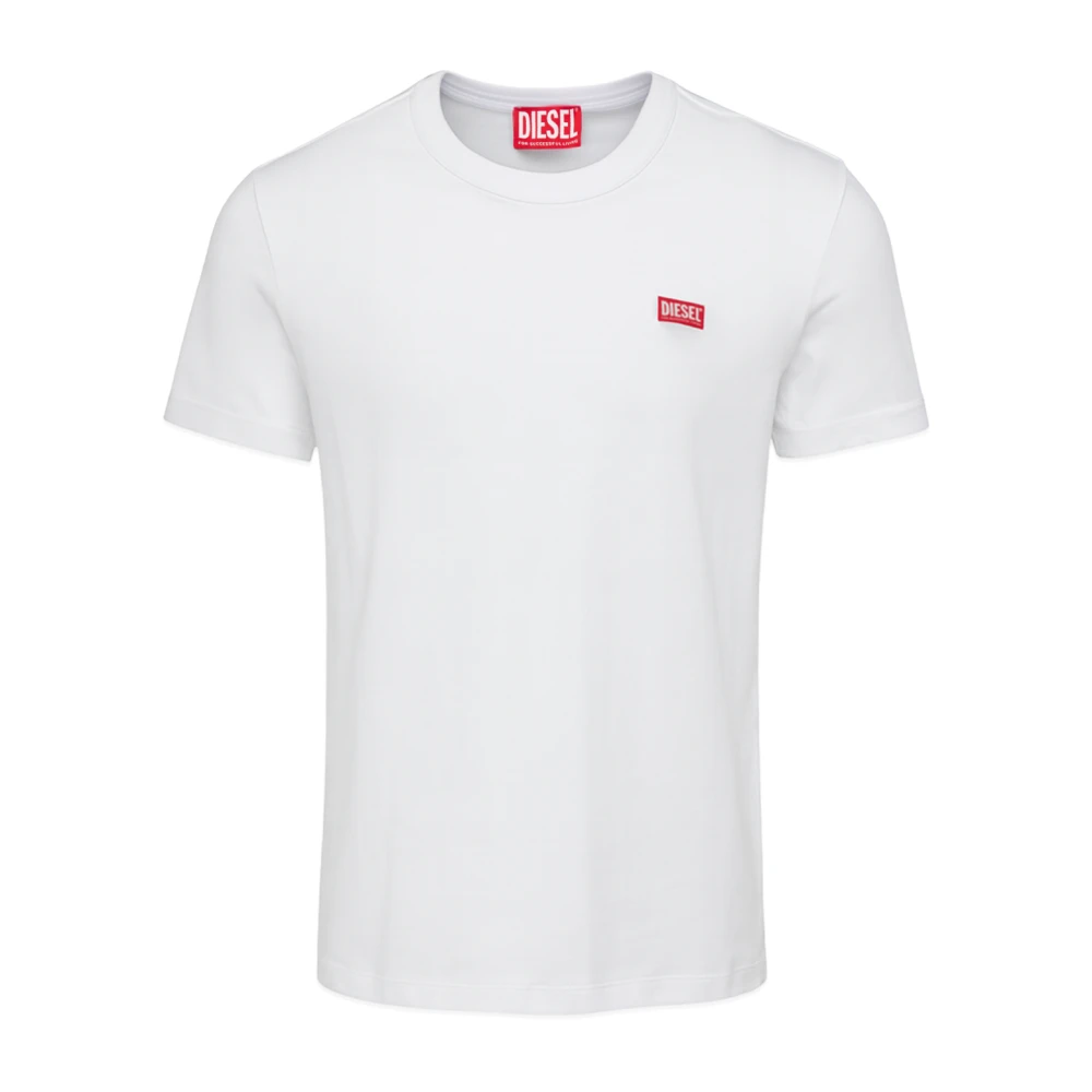 Diesel Uomo Bianco Top, S, New,