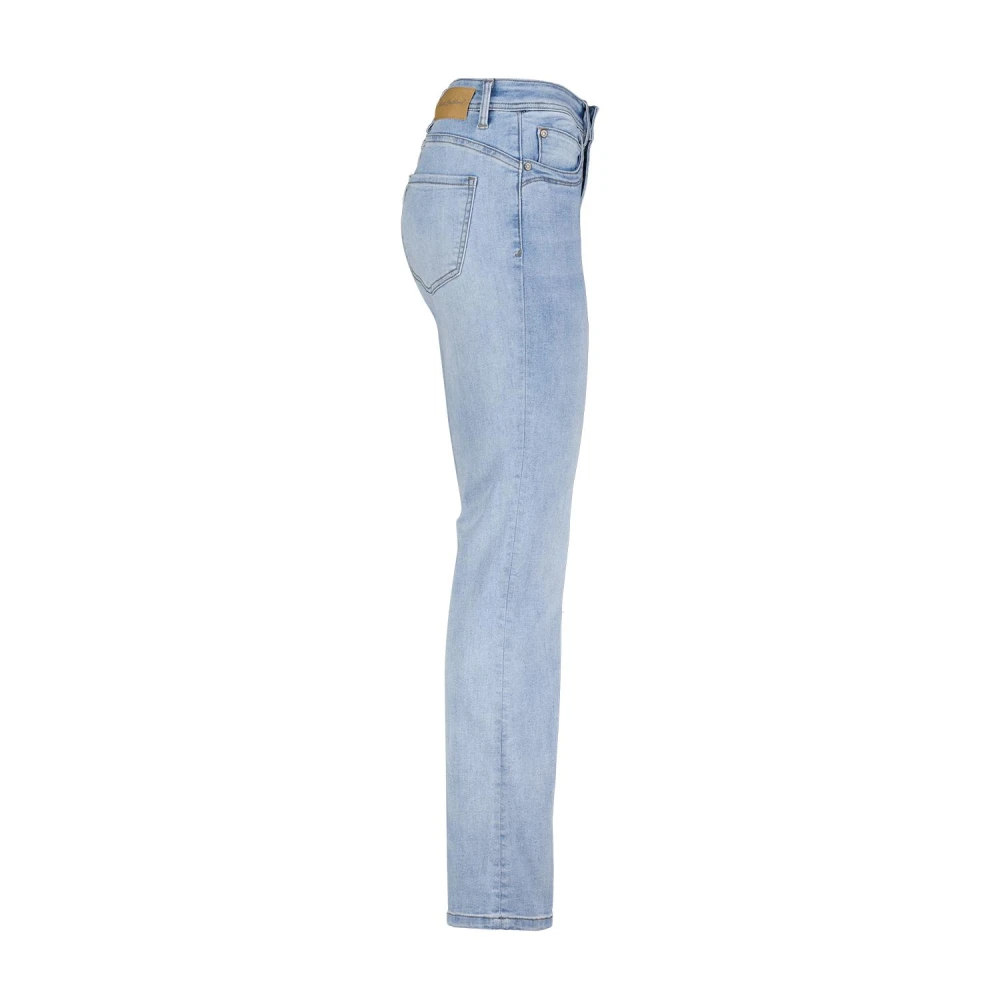 Red Button Babette Bleach Denim Jeans Blue Dames