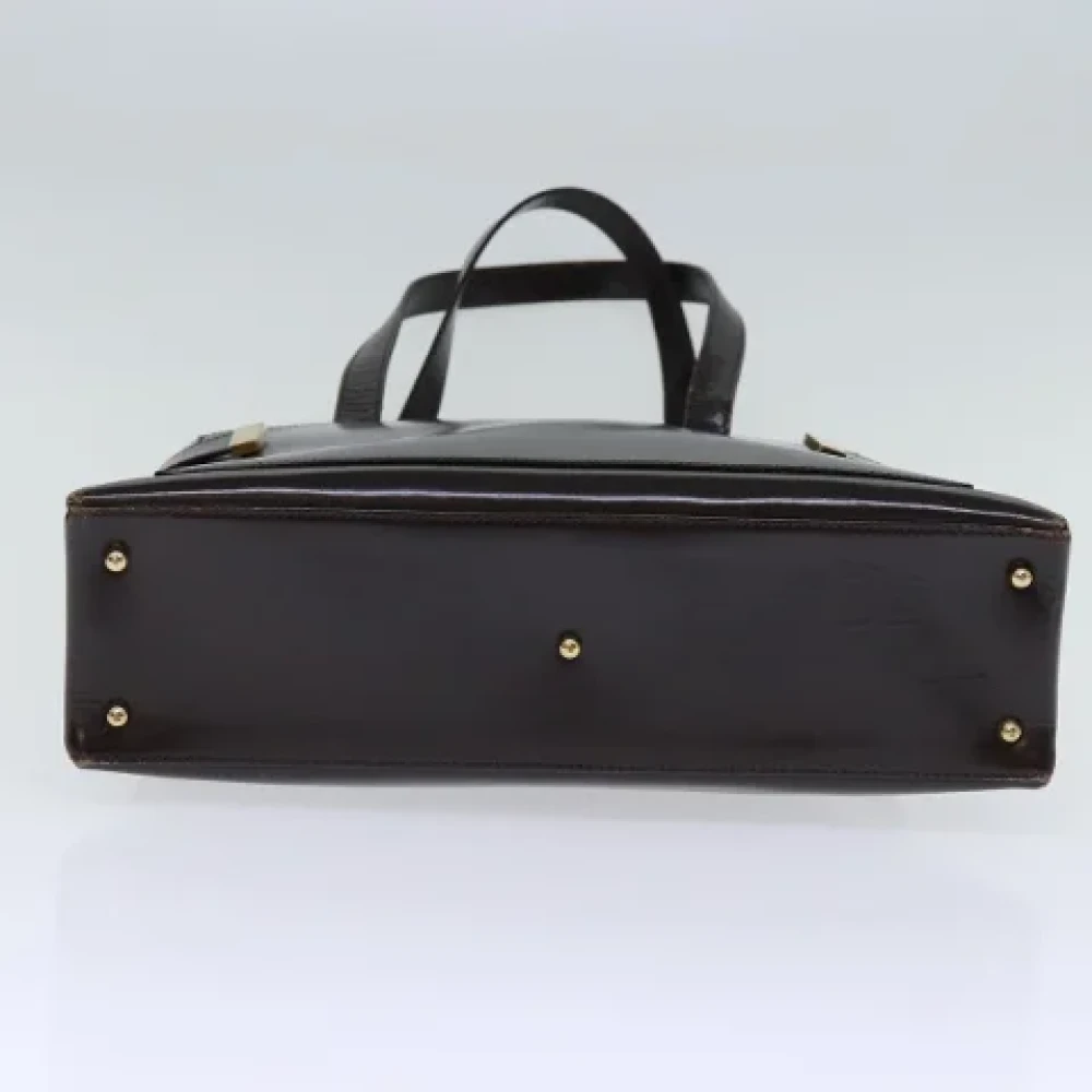 Gucci Vintage Pre-owned Leather totes Brown Dames
