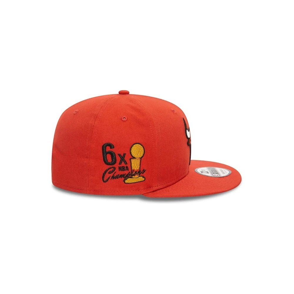 new era Oranje Bulls Bloemenpet Orange Heren