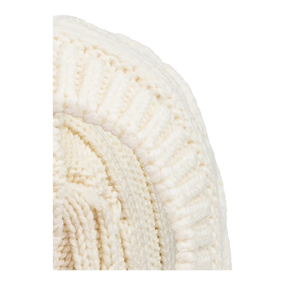 Moncler Wollen capuchon Beige Dames